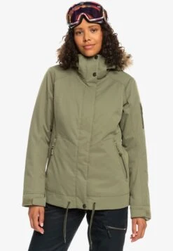 Roxy MEADE - Snowboardjacke - Deep Lichen Green