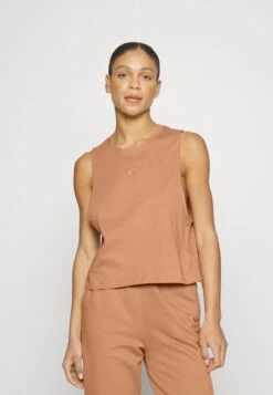Roxy ESSENTIAL ENERGY TANK - Top - Mocha Mousse