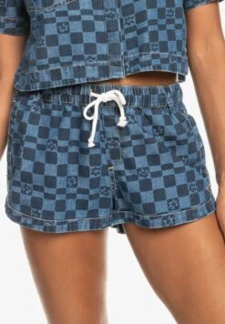 Roxy NEW IMPOSSIBLE PRINTED - Jeans Shorts - Mood Indigo Sol Power