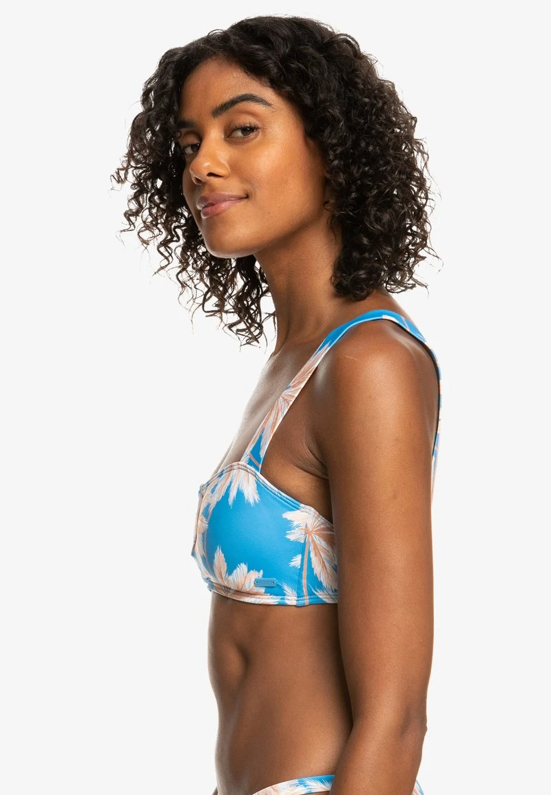 Roxy LOVE THE VANUATU - Bikini-Top - Azure Blue Palm Island – Bild 4