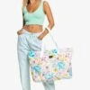 Roxy SKINNY LOVE GROSSE - Shopping Bag - Snow White Pualani Combo