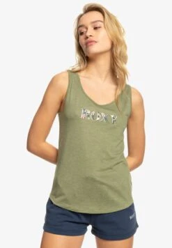 Roxy LOSING MY MIND - Top - Loden Green