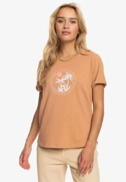 Roxy OCEAN AFTER - T-Shirt Print - Cork