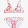 Roxy TROPICAL TIME-SET 7-16 - Bikini - Bright White Bayside Blooms