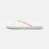 Roxy VIVA GRADIENT - Zehentrenner - White/pink