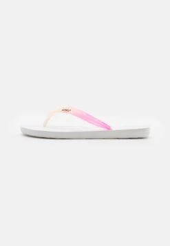 Roxy VIVA GRADIENT - Zehentrenner - White/pink