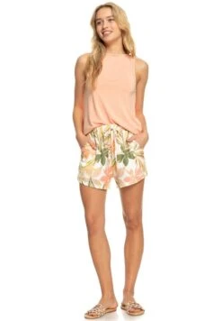 Roxy FOOL FOR LOVE - GEMÜTLICHE LOUNGE - Shorts - Snow White Subtly Salty Multic