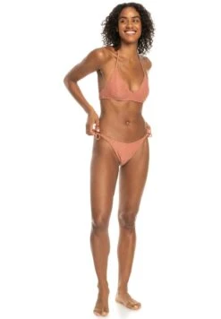 Roxy COCONUT CREW - TRIANGLE - Bikini-Top - Cedar Wood