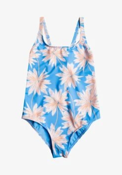 Roxy OCEAN TREASURE - Badeanzug - Azure Blue Palm Island Rg