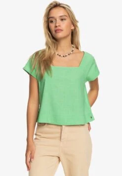 Roxy OCEAN AMOR - KURZÄRMLIGES ERJWT03569 - Bluse - Absinthe Green