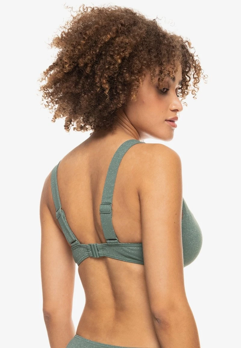 Roxy SHIMMER TIME - Bikini-Top - Green – Bild 3