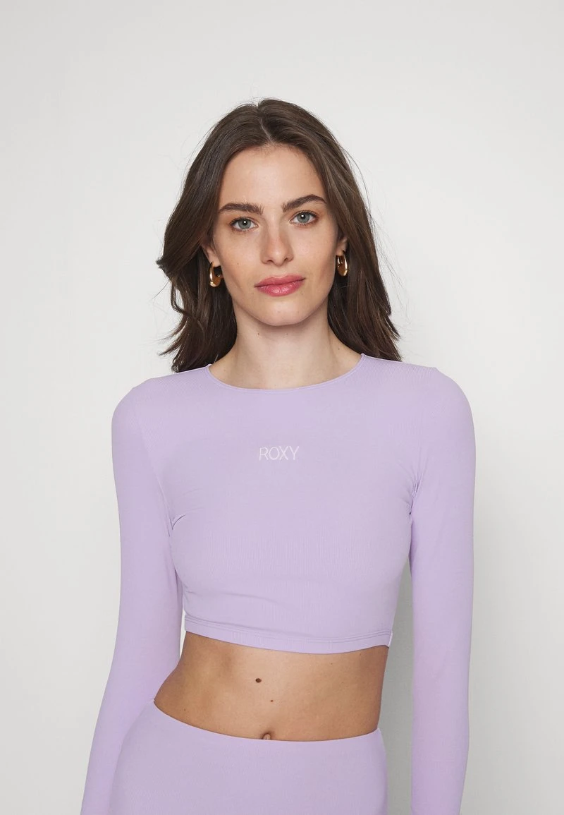 Roxy OCEAN DREAMER LS CROP TOP - Bikini-Top - Purple Rose