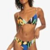 Roxy SET - Bikini - Anthracite Flower Jammin