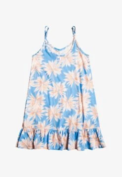 Roxy THE GOOD DIRECTION - Jerseykleid - Azure Blue Palm Island Rg