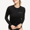 Roxy ENJOY WAVES - Sport T-shirt - Anthracite