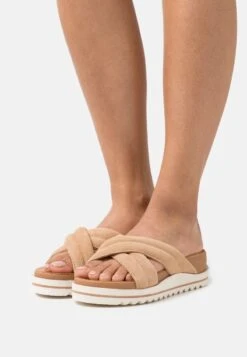 Roxy VERIA - Pantolette Hoch - Tan