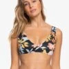 Roxy BEACH CLASSICS - Bikini-Top - Anthracite S Island Vibes