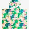 Roxy STAY MAGICAL PRINTED MIT KAPUZE - Strandtuch - Mint Tropical Trails