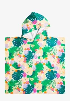 Roxy STAY MAGICAL PRINTED MIT KAPUZE - Strandtuch - Mint Tropical Trails