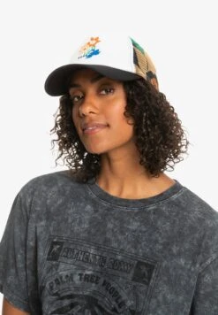 Roxy DONUT SPAIN - Cap - Anthracite Flower Jammin