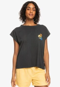 Roxy UNITE THE WAVE A - T-Shirt Print - Anthracite